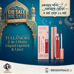 TULLAMORE 2-in-1 Matte Liquid Lipstick & Liner